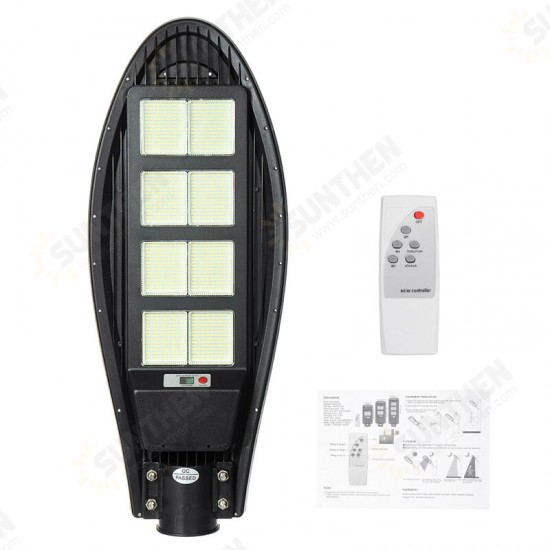 840/1260/1680LED Solar Street Light Wall Lamp+Light Control Garden Yard Lighting IP65 Waterproof