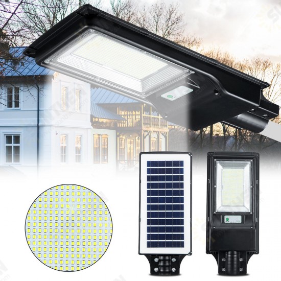 966/492 LED Solar Street Light Motion Sensor Outdoor Wall Lamp+Remote