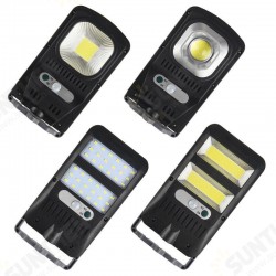 LED Solar Powered Wall Street Lights Induction Outdoor PIR Motion Lamp LED Solar Powered Wall Street Lights Induction Outdoor PIR Motion Lamp