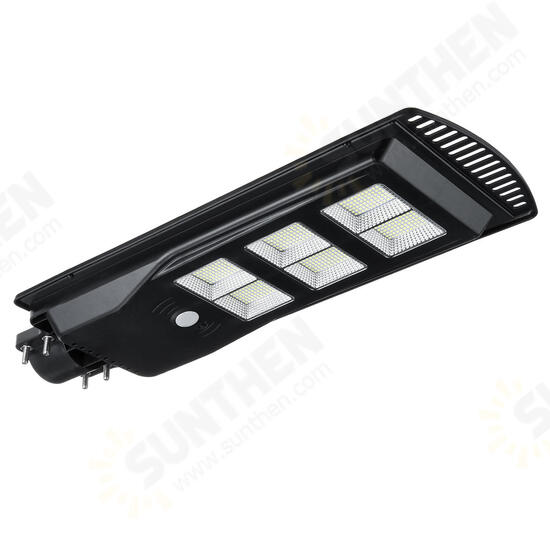 Solar Panel 192/384/576LED Wall Street Light Outdoor Garden Lamp wirh Remote Controller