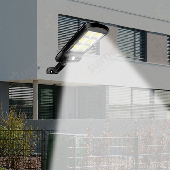 Solar Powered LED COB Street Light PIR Motion Sensor Outdoor Garden Wall Lamp+Remote Control Solar Powered LED COB Street Light PIR Motion Sensor Outdoor Garden Wall Lamp+Remote Control
