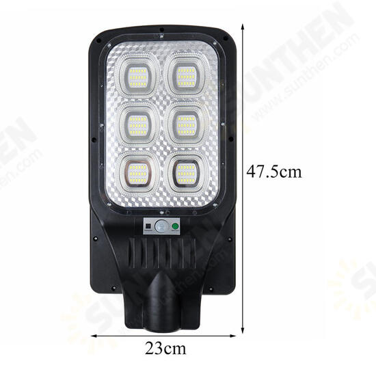 Solar Street Light 108LED 360W Button Control Light Control Timing Control Remote Control PIR Motion Sensor for Outdoor Garden Yard Patio Solar Street Light 108LED 360W Button Control Light Control Timing Control Remote Control PIR Motion Sensor for Outdoor Garden Yard Patio