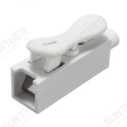 1 Pin Quick Fix Push-in Clip Spring Connector Cable Terminal Block for 3528 5050 LED Strip 1 Pin Quick Fix Push-in Clip Spring Connector Cable Terminal Block for 3528 5050 LED Strip