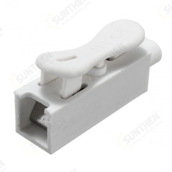 1 Pin Quick Fix Push-in Clip Spring Connector Cable Terminal Block for 3528 5050 LED Strip