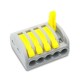 10/20/60Pcs PCT212-213-215 Terminal Plug-in Electrical Connector Wire Connector Fast Power Connector Wire Terminal Block