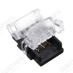 10PCS 3 Pin 10MM IP20 Board to Board LED Tape Connector Terminal for 1903 2811 2812 RGB Strip Light 10PCS 3 Pin 10MM IP20 Board to Board LED Tape Connector Terminal for 1903 2811 2812 RGB Strip Light
