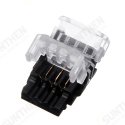 10PCS 3 Pin 10MM Non-waterproof Board to Wire Connector Terminal for CCT LED Strip Light 10PCS 3 Pin 10MM Non-waterproof Board to Wire Connector Terminal for CCT LED Strip Light
