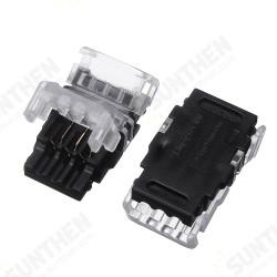 10PCS 3 Pin 10MM Non-waterproof Board to Wire Connector Terminal for CCT LED Strip Light 10PCS 3 Pin 10MM Non-waterproof Board to Wire Connector Terminal for CCT LED Strip Light