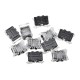 10PCS 4Pin 10MM Board to Board Tape Connector Terminal for Waterproof RGB LED Strip Light