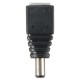 10PCS DC Power Male 5.5*2.1mm Connector Adapter Plug Cable Pressed for LED Strips 12V
