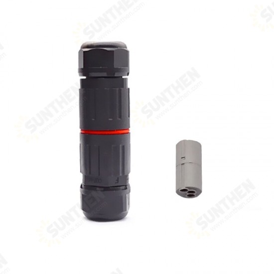 10Pcs CDF-M3 IP68 Waterproof Screw-free Mini Connector 3 Cores Direct-through Outdoor Lighting Small Quick Connection Terminal