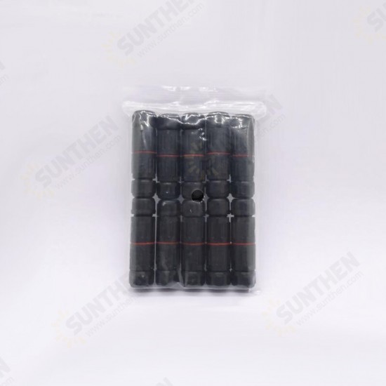 10Pcs CDF-M3 IP68 Waterproof Screw-free Mini Connector 3 Cores Direct-through Outdoor Lighting Small Quick Connection Terminal