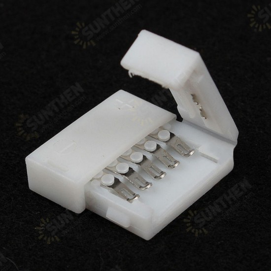 10mm 12mm Width 5 Pin Solderless Connector for RGBW LED Strip Clip