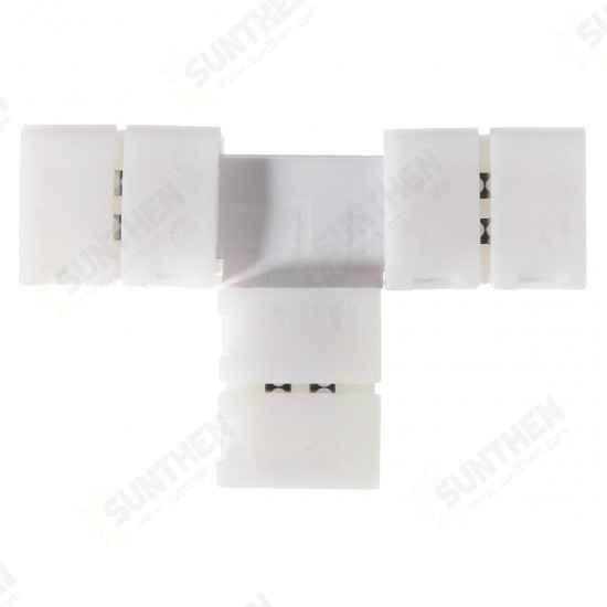 10mm +/T/L Shape 2 Pin 5050 PCB LED Strip Corner Connector for Single Color Lighting 10mm +/T/L Shape 2 Pin 5050 PCB LED Strip Corner Connector for Single Color Lighting