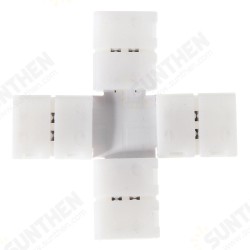 10mm +/T/L Shape 2 Pin 5050 PCB LED Strip Corner Connector for Single Color Lighting 10mm +/T/L Shape 2 Pin 5050 PCB LED Strip Corner Connector for Single Color Lighting