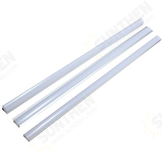 1X 5X 10X 50CM Aluminum Channel Holder For LED Strip Light Bar Under Cabinet Lamp