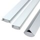 1X 5X 10X 50CM Aluminum Channel Holder For LED Strip Light Bar Under Cabinet Lamp