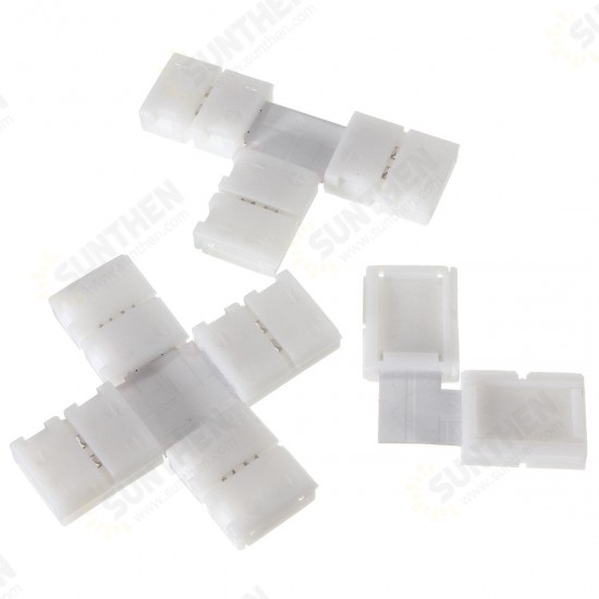 2 Pin 8MM Connector Corner For Single Color Strip Light