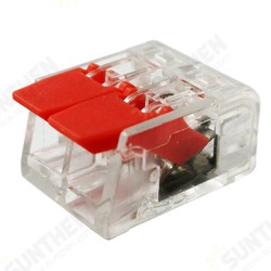 20PCS Blue and Red Mini Fast Wire Connectors Universal Wiring Cable Connector Push-in PCT-412 Box Kit 20PCS Blue and Red Mini Fast Wire Connectors Universal Wiring Cable Connector Push-in PCT-412 Box Kit