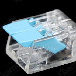 20PCS Blue and Red Mini Fast Wire Connectors Universal Wiring Cable Connector Push-in PCT-412 Box Kit 20PCS Blue and Red Mini Fast Wire Connectors Universal Wiring Cable Connector Push-in PCT-412 Box Kit