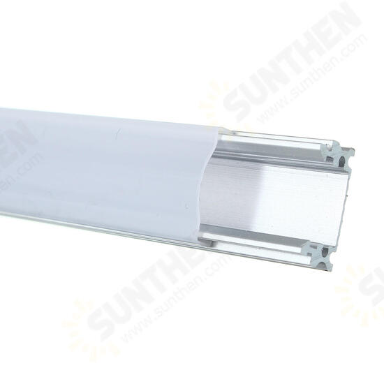 30/50CM XH-009 U-Style Aluminum Channel Holder For LED Strip Light Bar Under Cabinet Lamp Lighting