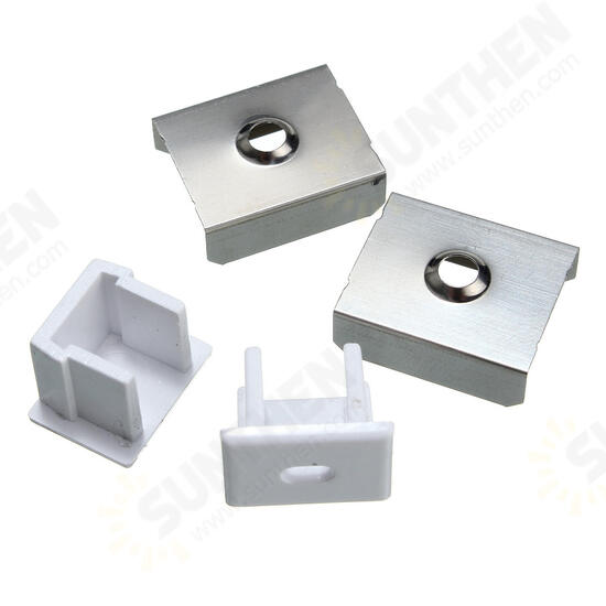 30/50CM XH-U3 U-Style Aluminum Channel Holder For LED Strip Light Bar Under Cabinet Lamp Lighting