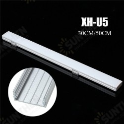 30/50CM XH-U5 U-Style Aluminum Channel Holder For LED Strip Light Bar Under Cabinet Lamp Lighting 30/50CM XH-U5 U-Style Aluminum Channel Holder For LED Strip Light Bar Under Cabinet Lamp Lighting