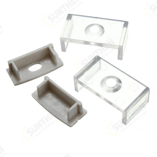 30/50CM XH-U5 U-Style Aluminum Channel Holder For LED Strip Light Bar Under Cabinet Lamp Lighting