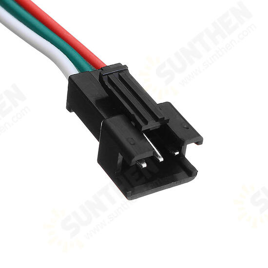 30CM 3Pin Extension Cord SM One Female To Two Male Connectors for Magic LED Strip Light