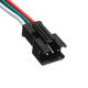 30CM 3Pin Extension Cord SM One Female To Two Male Connectors for Magic LED Strip Light