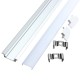 30CM Aluminum Channel Holder For LED Rigid Strip Light Bar Under Cabinet Lamp 30CM Aluminum Channel Holder For LED Rigid Strip Light Bar Under Cabinet Lamp