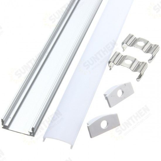 30CM Aluminum Channel Holder For LED Rigid Strip Light Bar Under Cabinet Lamp 30CM Aluminum Channel Holder For LED Rigid Strip Light Bar Under Cabinet Lamp