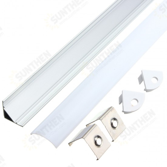 30CM Aluminum Channel Holder For LED Rigid Strip Light Bar Under Cabinet Lamp 30CM Aluminum Channel Holder For LED Rigid Strip Light Bar Under Cabinet Lamp