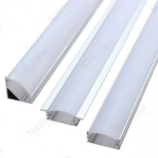 30CM Aluminum Channel Holder For LED Rigid Strip Light Bar Under Cabinet Lamp 30CM Aluminum Channel Holder For LED Rigid Strip Light Bar Under Cabinet Lamp