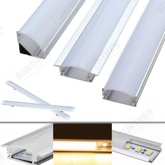30CM Aluminum Channel Holder For LED Rigid Strip Light Bar Under Cabinet Lamp 30CM Aluminum Channel Holder For LED Rigid Strip Light Bar Under Cabinet Lamp