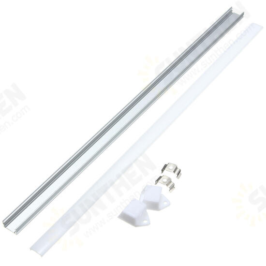 30CM XH-008 U-Style Aluminum Channel Holder For LED Strip Light Bar Under Cabinet Lamp Lighting