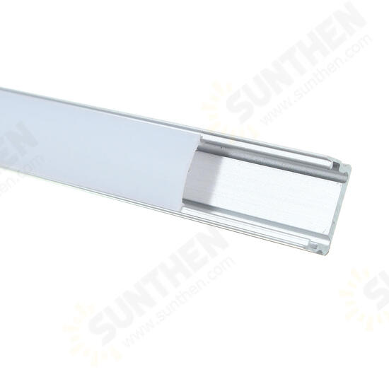 30CM XH-008 U-Style Aluminum Channel Holder For LED Strip Light Bar Under Cabinet Lamp Lighting