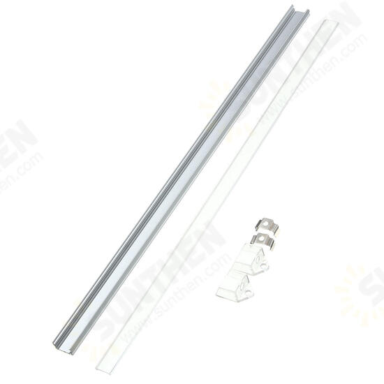 30CM XH-008 U-Style Aluminum Channel Holder For LED Strip Light Bar Under Cabinet Lamp Lighting