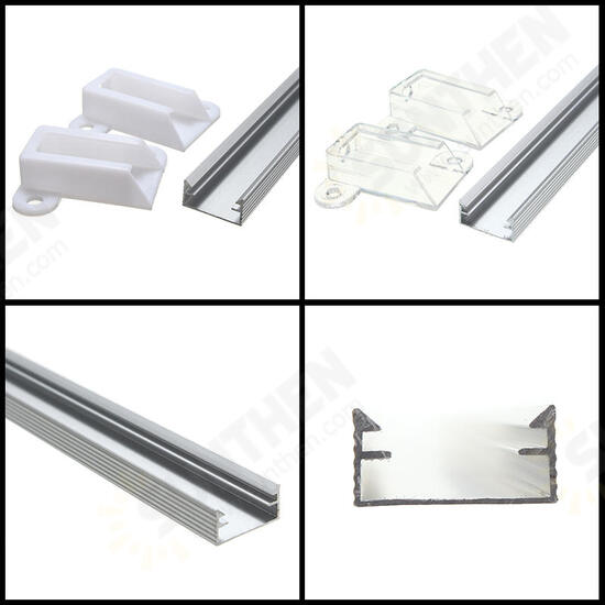 30CM XH-058 Aluminum Channel Holder For LED Strip Light Bar Under Cabinet Lamp