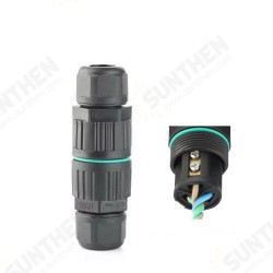 3Pin I Shape IP68 Waterproof Wire Connector with Three Core Cold Press Terminal for LED Strip Lighting 3Pin I Shape IP68 Waterproof Wire Connector with Three Core Cold Press Terminal for LED Strip Lighting