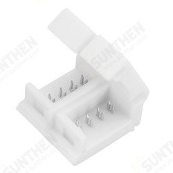 4 Pin 10mm Width Solderless Connectors for Waterproof LED RGB Strip 4 Pin 10mm Width Solderless Connectors for Waterproof LED RGB Strip