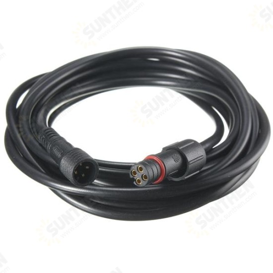 4 Pin Waterproof Male Female Extension Cable Connector For LED RGB Strip Light