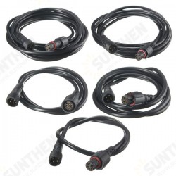 4 Pin Waterproof Male Female Extension Cable Connector For LED RGB Strip Light 4 Pin Waterproof Male Female Extension Cable Connector For LED RGB Strip Light