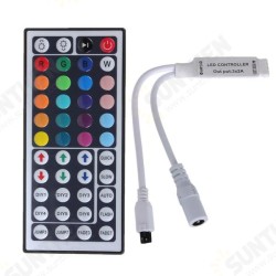 44 Key Mini IR Remote Controller Control For 3528 5050 RGB LED Strip Light 44 Key Mini IR Remote Controller Control For 3528 5050 RGB LED Strip Light