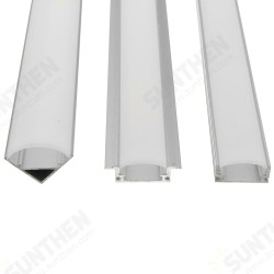 45cm U/V/YW Style Aluminium Channel Holder for LED Strip Light Bar Cabinet Lamp 45cm U/V/YW Style Aluminium Channel Holder for LED Strip Light Bar Cabinet Lamp