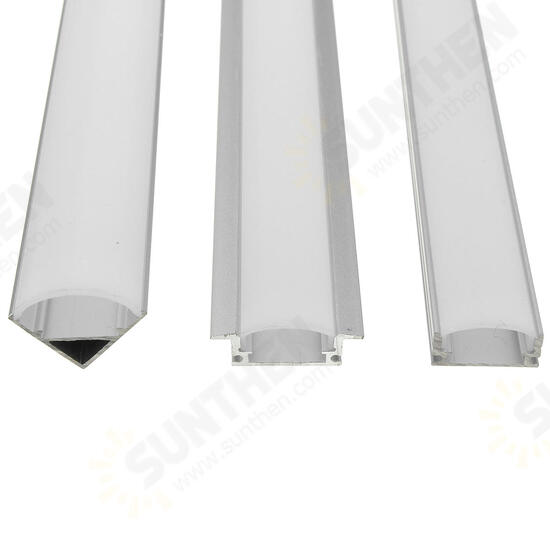 45cm U/V/YW Style Aluminium Channel Holder for LED Strip Light Bar Cabinet Lamp