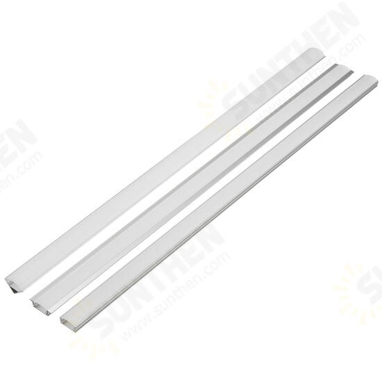 45cm U/V/YW Style Aluminium Channel Holder for LED Strip Light Bar Cabinet Lamp