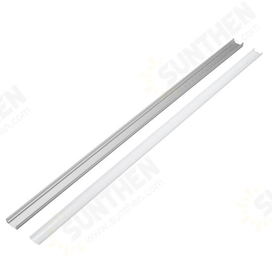 45cm U/V/YW Style Aluminium Channel Holder for LED Strip Light Bar Cabinet Lamp