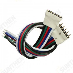 5 Pin Male Female Connector Cable Wire For RGBW SMD5050 LED Flexible Strip Light 5 Pin Male Female Connector Cable Wire For RGBW SMD5050 LED Flexible Strip Light