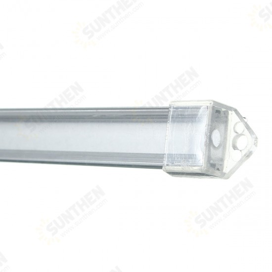 50CM XH-008 U-Style Aluminum Channel Holder For LED Strip Light Bar Under Cabinet Lamp Lighting